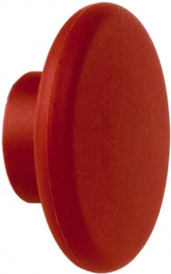 Schneider Electric Extended Mushroom Head Pushbutton Switch Knob Red, Nonilluminated 9001K93R - 69672996