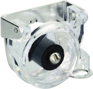 Schneider Electric Pushbutton Switch Padlock Attachment Round Button, Nonilluminated 9001K97 - 54424528