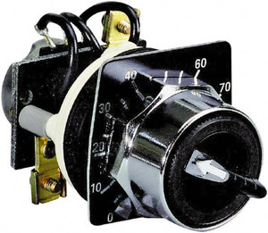 Schneider Electric 2,000 Ohm, 30mm, 300 VAC Potentiometer 2 Watts, Nonilluminated, Knob Operated, NEMA 4, 13 9001K2139 - 69655074
