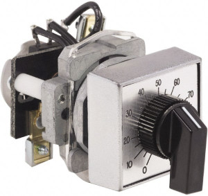 Schneider Electric 10,000 Ohm, 30mm, Potentiometer 2 Watts, Nonilluminated, Knob Operated 9001KXBB08 - 54423280