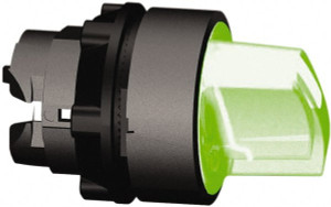 Schneider Electric 22mm Mount Hole, 3 Position, Handle Operated, Selector Switch Only Green, Maintained (MA), Illuminated, Shock, Vibration and Water Resistant ZB5AK1333 - 69675312