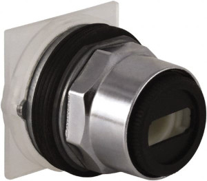 Schneider Electric 30mm Mount Hole, 3 Position, Pushbutton Operated, Selector Switch Only Maintained (MA), without Contact Blocks, Weatherproof and Dust and Oil Resistant 9001KS43 - 69673523