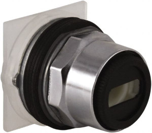 Schneider Electric 1.18 Inch Mount Hole, 3 Position, Pushbutton Operated, Selector Switch Only Momentary (MO), without Contact Blocks, Weatherproof and Dust and Oil Resistant 9001KS63 - 69653798
