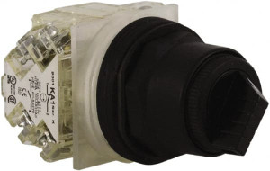 Schneider Electric 30mm Mount Hole, 2 Position, Knob and Pushbutton Operated, Selector Switch Black, Maintained (MA), Anticorrosive, Weatherproof, Dust and Oil Resistant 9001SKS11BH2 - 69674026 Schneider Electric 30mm Mount Hole, 2 Position, Knob and Pushbutton Operated, Selector Switch Black, Maintained (MA), Anticorrosive, Weatherproof, Dust and Oil Resistant 9001SKS11BH2 - 69674026
