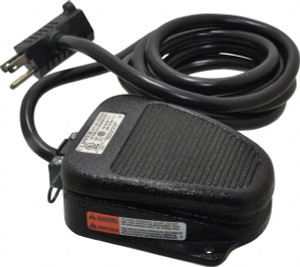 Linemaster Switch 1 Treadle, 15 Amp, 3/4 hp, Momentary (MO), SPST, Electric Foot Switch 1 NEMA Rated, IP20, Cast Iron, 4-1/2" Long x 3-1/2" Wide x 1-3/4" High 632-SC3 - 54097050