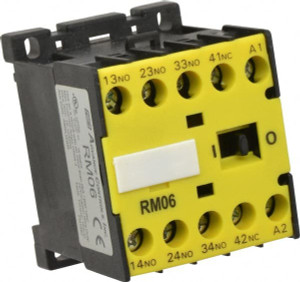 ACI Advance Controls, Inc. 4 Pole, 3NO/NC, 120 VAC Control Relay 16 Amps, 600 VAC 132992 - 56573991