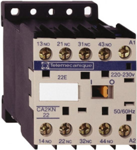 Schneider Electric 2NC/2NO, 110 VAC at 50/60 Hz Control Relay 17 V CA2KN22F7 - 64679657