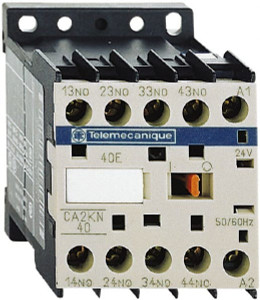 Schneider Electric 4NO, 110 VAC at 50/60 Hz Control Relay 17 V CA2KN40F7 - 69662609