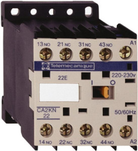 Schneider Electric 2NC/2NO, 230-240 VAC at 50/60 Hz Control Relay 17 V CA2KN22U7 - 69662658