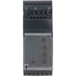 Schneider Electric 2NO/2NC, 220-480 VAC Control Relay DIN Rail Mount RM35TF30 - 39096524