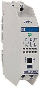 Schneider Electric 55 and 62 Milliamp, 2NO Configuration, Interface Relay Module DIN Rail Mount, 23 to 104°F, 24 VAC/VDC ABR1S418B - 69652337