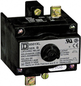 Square D 110 VAC at 50 Hz, 120 VAC at 60 Hz, Relay Latch Attachment 8 Inch Long x 5 Inch Wide x 4 Inch High, For Use with Square D 8501XLV02 - 69672756 Square D 110 VAC at 50 Hz, 120 VAC at 60 Hz, Relay Latch Attachment 8 Inch Long x 5 Inch Wide x 4 Inch High, For Use with Square D 8501XLV02 - 69672756