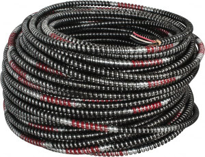 AFC Cable Systems THHN, 14 AWG, 15 Amp, 250 ft. Long, Solid Core, 3 Strand Building Wire Black, Thermoplastic Insulation 1402N42-00 - 73126146