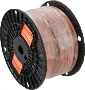 Southwire THHN/THWN, 14 AWG, 15 Amp, 500 ft. Long, Stranded Core, 19 Strand Building Wire Orange, Thermoplastic Insulation 22961701 - 54126891