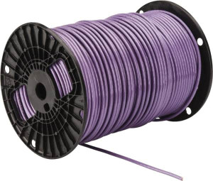 Southwire THHN/THWN, 10 AWG, 30 Amp, 500 ft. Long, Stranded Core, 19 Strand Building Wire Purple, Thermoplastic Insulation 25659401 - 54127147