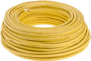 Southwire NM-B, 12 AWG, 20 Amp, 250 ft. Long, Stranded Core, 1 Strand Building Wire Yellow, PVC Insulation 63947655 - 73126252