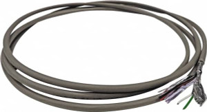 Value Collection 22 AWG, 4 Wire, 500 ft. OAL Shielded Automation & Communication Cable PVC Insulation, Tinned Copper Conductor, 300 Volts, 0.2" OD 5724-CL-500 - 55993596
