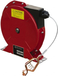 Reelcraft 3/32 Inch x 50 Ft. Steel Stranded Cable Grounding Reel Spring Driven Reel G 3050 - 86042991