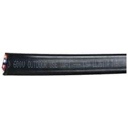 Hubbell 16 AWG, 8 Strand, Black Machine Tool Wire PVC, 1 ft. Long GR70041208 - 09084997