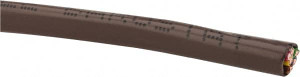 Southwire 18 AWG, 6 Conductor, Brown Thermostat Cable 250 Ft., 0.186 Inch Diameter, PVC Jacket, Sunlight Resistant 553060407 - 54097621