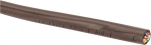 Southwire 18 AWG, 8 Conductor, Brown Thermostat Cable 250 Ft., 0.202 Inch Diameter, PVC Jacket, Sunlight Resistant 553080407 - 54097639