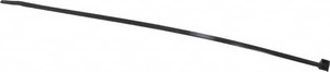 Made in USA 10.968" Long Black Nylon Standard Cable Tie 40 Lb Tensile Strength, 1.37mm Thick, 2-3/8" Max Bundle Diam AR11-40-0-C-MSC - 04874749