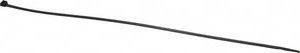 Made in USA 14-1/4" Long Black Nylon Standard Cable Tie 40 Lb Tensile Strength, 1.37mm Thick, 101.6mm Max Bundle Diam AR14-40-0-C-MSC - 05389689