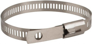 Thomas & Betts 6" Long Black Stainless Steel Standard Cable Tie 250 Lb Tensile Strength, 0.25mm Thick, 48mm Max Bundle Diam TYS6-280 - 54060355