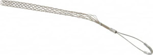 Woodhead - Molex 3/4 to 0.99 Inch Cable Diameter, Tinned Bronze, Offset Loop Support Grip 21 Inch Long, 960 Lb. Breaking Strength, 14 Inch Mesh Length 35062 - 70498415