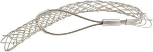 Woodhead - Molex 1-1/4 to 1.49 Inch Cable Diameter, Tinned Bronze, Offset Loop Support Grip 23 Inch Long, 1,680 Lb. Breaking Strength, 16 Inch Mesh Length 35064 - 70498431