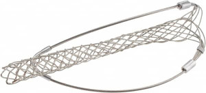 Woodhead - Molex 1-1/4 to 1.49 Inch Cable Diameter, Tinned Bronze, Single Loop Support Grip 16 Inch Long, 1,680 Lb. Breaking Strength, 16 Inch Mesh Length 35034 - 70498340