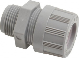 Woodhead - Molex 0.187 to 0.25" Liquidtight Straight Strain Relief Cord Grip 3/4 NPT, Nylon 5620 - 70497060