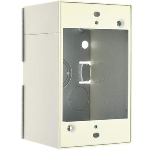 Hubbell Wiring Device-Kellems Raceway Fittings & Accessories, Type: Box, For Use With: HBL500/700/750 Series Raceways, Shape: Rectangle, Overall Length: 2.25", Overall Width: 2.82" HBL5744SIVA - 98652704