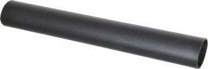 Thomas & Betts 12" Long, 3:1, Polyolefin Heat Shrink Electrical Tubing Black HS40-400L - 02970713
