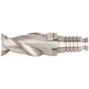 Kennametal 1/2" Mill Diam, 3/4" LOC, 43.6mm OAL, 5 Flute Square End Mill Head Duo-Lock 12 Connection, Solid Carbide, AlTiN Finish, Right Hand Flute, Spiral Flute, Centercutting, 39° Helix, Series UCDV 6072180 - 48887848