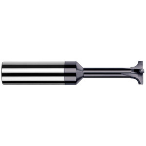 Harvey Tool 1mm Radius 1/4" Diam 3-Flute AlTiN Finish Back Corner Rounding End Mill 1/4" Shank Diam, 2-1/2" OAL, Solid Carbide 16039-C3 - 67050294