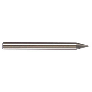 Accupro 1.7mm Diam, 5.1mm LOC, 2 Flute Solid Carbide Ball End Mill Uncoated, Single End, 38mm OAL, 3mm Shank Diam, Spiral Flute 6500517 - 87208153