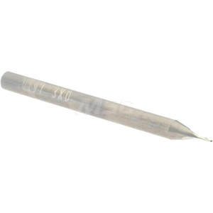 Accupro 0.5mm Diam, 1.5mm LOC, 2 Flute Solid Carbide Ball End Mill Uncoated, Single End, 38mm OAL, 3mm Shank Diam, Spiral Flute 6500436 - 87208039 Accupro 0.5mm Diam, 1.5mm LOC, 2 Flute Solid Carbide Ball End Mill Uncoated, Single End, 38mm OAL, 3mm Shank Diam, Spiral Flute 6500436 - 87208039
