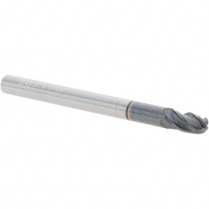 Made in USA Ball End Mill 1/8X1/8X1/4X1-1/2 CARB SEM 49000-85-D - 63124044