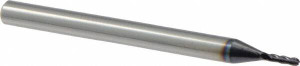 Niagara Cutter 1mm Diam, 4mm LOC, 4 Flute Solid Carbide Ball End Mill AlTiN Finish, Single End, 39mm OAL, 3mm Shank Diam, Spiral Flute 17000690 - 67292813 Niagara Cutter 1mm Diam, 4mm LOC, 4 Flute Solid Carbide Ball End Mill AlTiN Finish, Single End, 39mm OAL, 3mm Shank Diam, Spiral Flute 17000690 - 67292813
