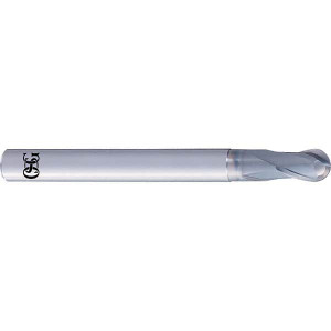 OSG Ball End Mills, Mill Diameter (Inch): 1/4, Mill Diameter (Decimal Inch): 0.2500, Number of Flutes: 2, Length of Cut (Inch): 1/4, Length of Cut (Decimal Inch): 0.3740, Material: Solid Carbide 84100523 - 11438116