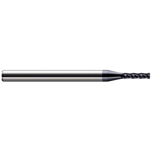 Harvey Tool Corner Radius & Corner Chamfer End Mills, Mill Diameter (Inch): 3/16, Mill Diameter (Decimal Inch): 0.1875, End Type: Corner Radius, Corner Radius (Decimal Inch): 0.0100, Number of Flutes: 4, Material: Solid Carbide 932410-C3 - 39434691