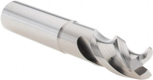 Iscar 1/2" Diam 3 Flute Solid Carbide 0.03" Corner Radius End Mill Uncoated, 3" OAL, 3/4" LOC, 1/2" Shank Diam, Variable° Helix, RH Cut, RH Flute, 1-1/2" Extended Reach 5622933 - 51721926