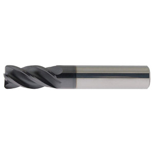 PROMAX Tools Corner Radius & Corner Chamfer End Mills, Mill Diameter (Inch): 1/4, Mill Diameter (Decimal Inch): 0.2500, End Type: Single, Corner Radius (Inch): 0.0200, Number of Flutes: 4, Material: Solid Carbide US007032 - 12011458