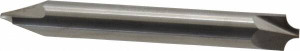Accupro 0.109" Radius, 5/16" Diam, 2 Flute Solid Carbide Corner Rounding End Mill Double End, Uncoated, 2-1/2" OAL, 5/16" Shank Diam 12180345 - 01176874