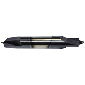 Accupro 0.109" Radius, 5/16" Diam, 2 Flute Solid Carbide Corner Rounding End Mill Double End, AlTiN Finish, 2-1/2" OAL, 5/16" Shank Diam 12180347 - 08481095