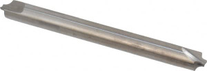 Hertel 0.055" Radius, 3/16" Diam, 2 Flute Solid Carbide Corner Rounding End Mill Double End, Uncoated, 2" OAL, 3/16" Shank Diam CFR16302B - 74127200