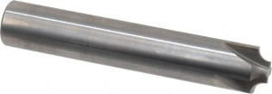Hertel 5/32" Radius, 5/8" Diam, 4 Flute Solid Carbide Corner Rounding End Mill Single End, Uncoated, 3-1/2" OAL, 5/8" Shank Diam CFR16103J - 74126707