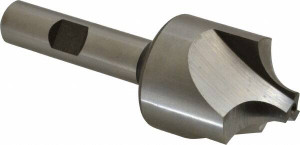 Hertel 7/16" Radius, 1-1/4" Diam, 3 Flute Cobalt Corner Rounding End Mill Single End, Uncoated, 3-1/2" OAL, 1/2" Shank Diam 12726 - 79572731