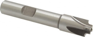 KEO 1/16" Radius, 7/16" Diam, 4 Flute High Speed Steel Corner Rounding End Mill Single End, Uncoated, 2-1/2" OAL, 3/8" Shank Diam 14200 - 33018425